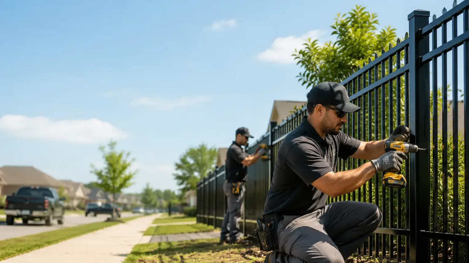 Metal Fence Installation in Arrington, VA